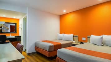 Free WiFi, bed sheets