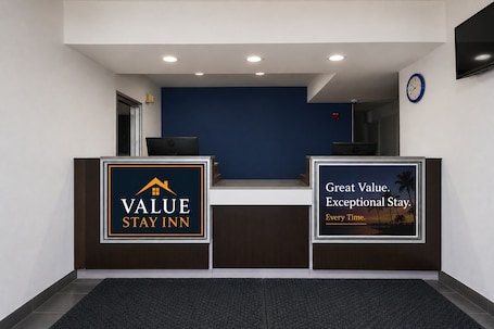Reception. Value Stay Inn Lost Hills