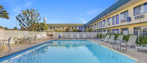 Seasonal outdoor pool