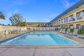 Seasonal outdoor pool
