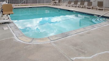 Seasonal outdoor pool