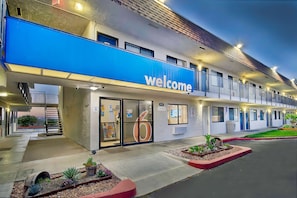 Front of property - evening/night