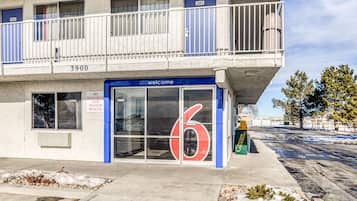 Voorkant van accommodatie