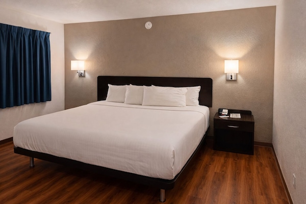 Blackout drapes, iron/ironing board (on request), bed sheets