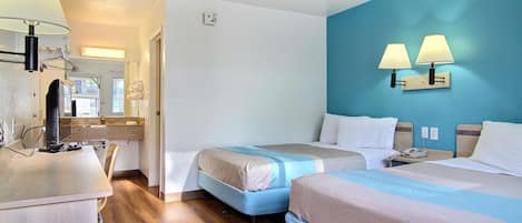 Free WiFi, bed sheets