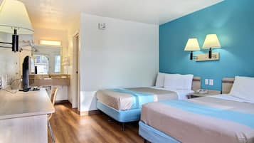 Free WiFi, bed sheets