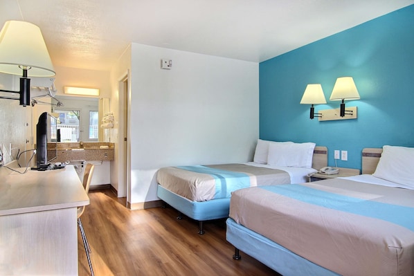 Free WiFi, bed sheets