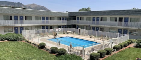 Seasonal outdoor pool