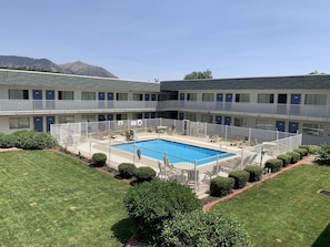 Seasonal outdoor pool
