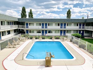 Seasonal outdoor pool