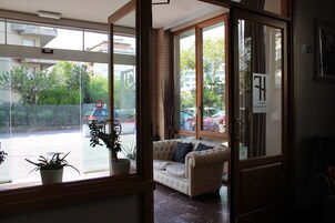 Interior entrance