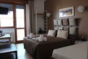 Premium bedding, down duvets, Select Comfort beds, in-room safe