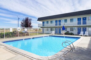 Seasonal outdoor pool