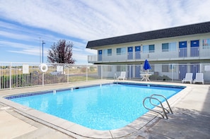 Seasonal outdoor pool