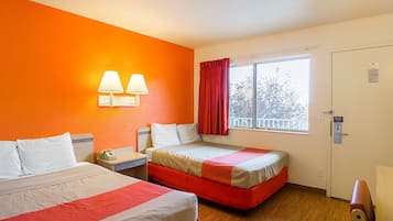 Free WiFi, bed sheets