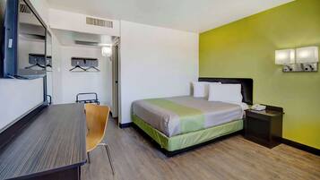 Free WiFi, bed sheets