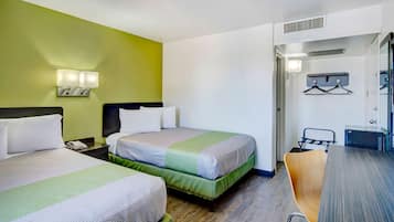 Free WiFi, bed sheets