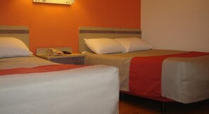 Free WiFi, bed sheets