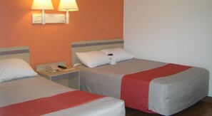 Free WiFi, bed sheets