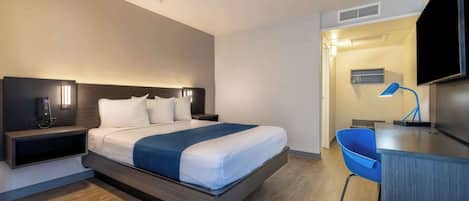 Free WiFi, bed sheets