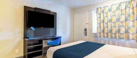 Free WiFi, bed sheets