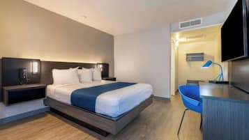 Free WiFi, bed sheets