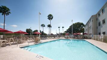 Seasonal outdoor pool