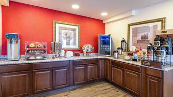 Daily cooked-to-order breakfast for a fee