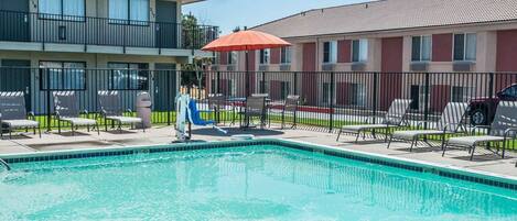 Seasonal outdoor pool