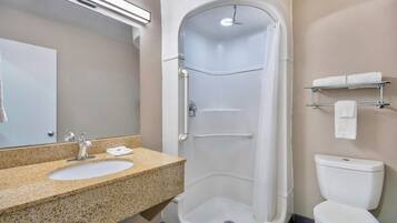 Shower, towels