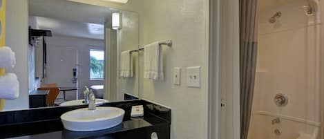 Shower, towels