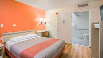 Free WiFi, bed sheets