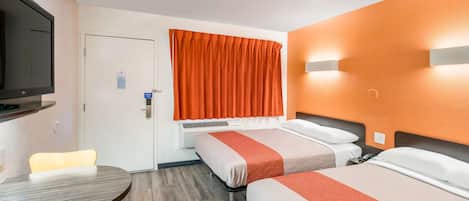 Free WiFi, bed sheets