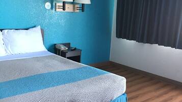 Free wired internet, bed sheets