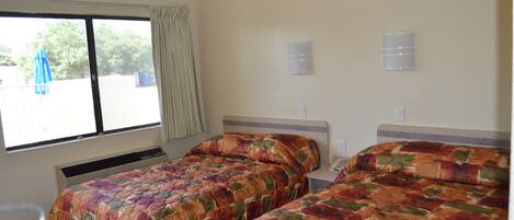 Free WiFi, bed sheets