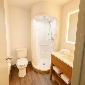 Articles de toilette écologiques, serviettes fournies