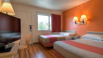 Free WiFi, bed sheets
