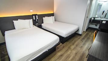 Free WiFi, bed sheets