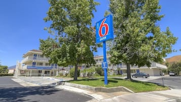Outdoor banquet area