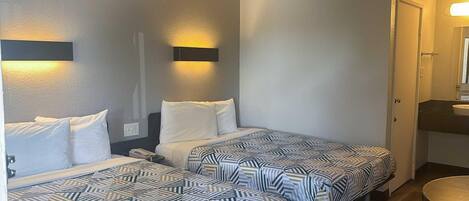 Free WiFi, bed sheets