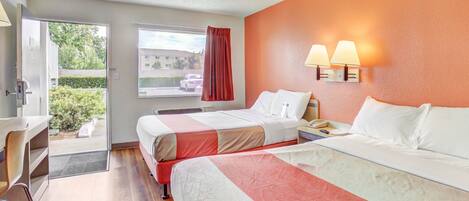 Free WiFi, bed sheets