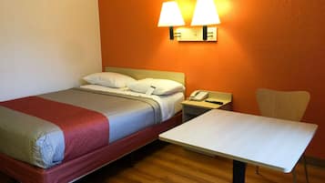 Free WiFi, bed sheets