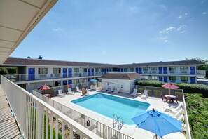 Seasonal outdoor pool