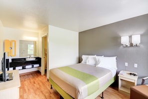 Free WiFi, bed sheets, alarm clocks