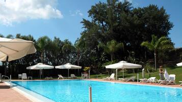 Seasonal outdoor pool