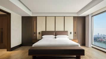 Suite Club, 1 cama de matrimonio grande | Colchones Select Comfort, minibar, caja fuerte y escritorio