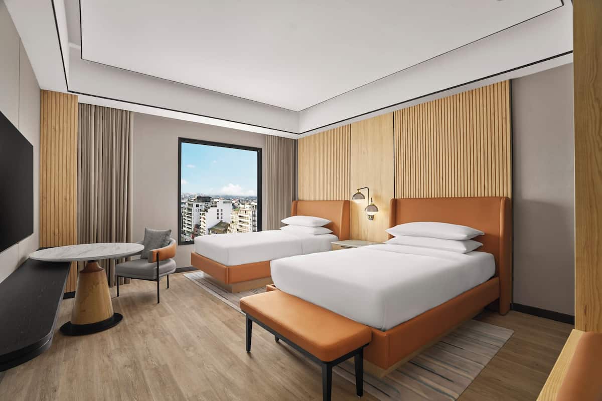 Room, 2 Twin Beds | Select Comfort beds, minibar, in-room safe, desk
