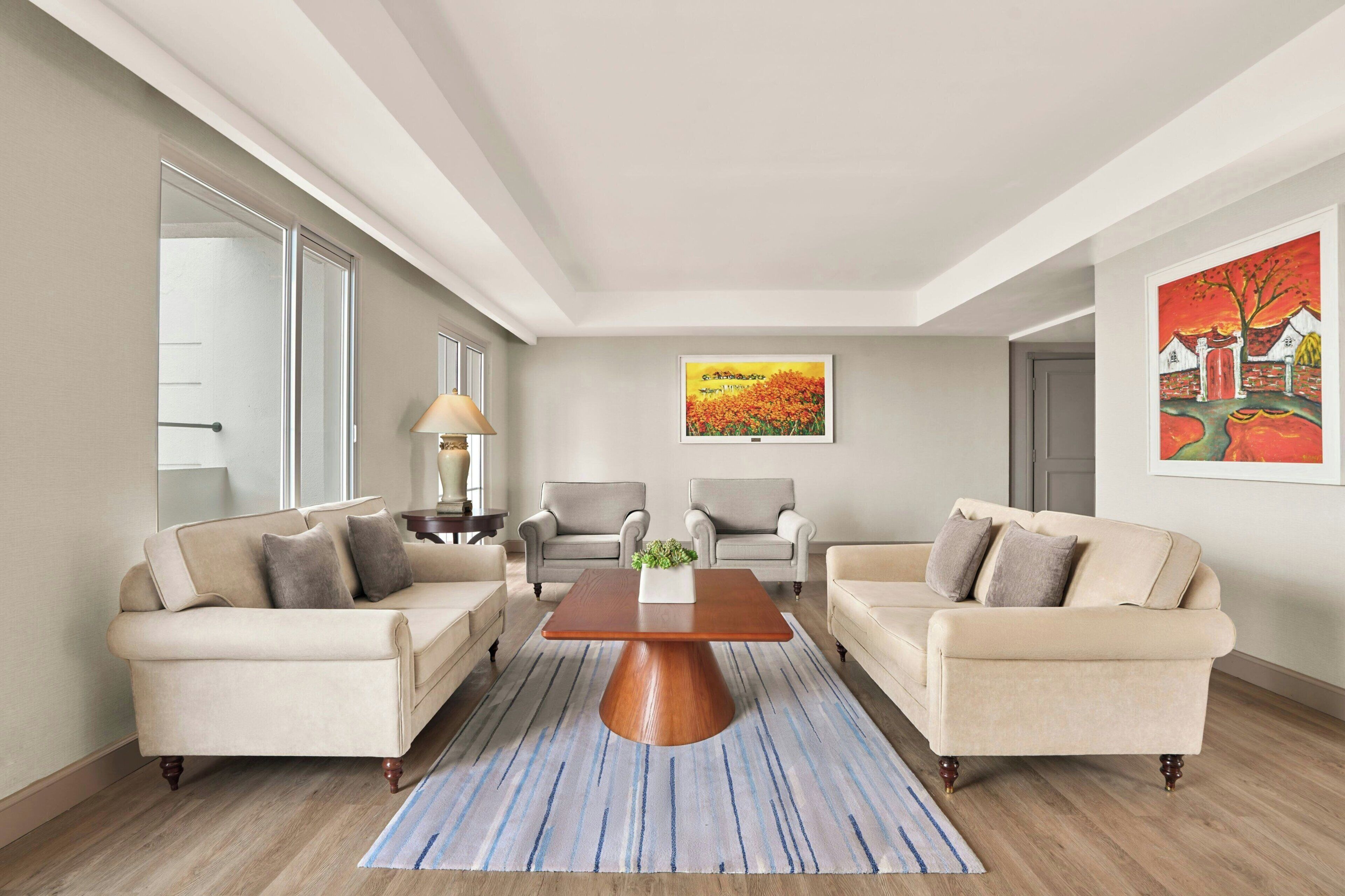 Presidential Suite, 1 King Bed | Living room