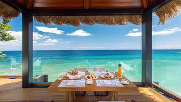 Royal Villa, 2 Bedrooms (Infinity) | Breakfast area | Free daily continental breakfast