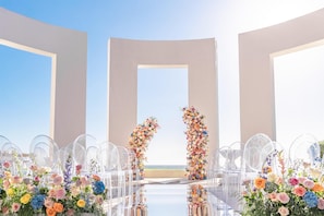 Indoor wedding